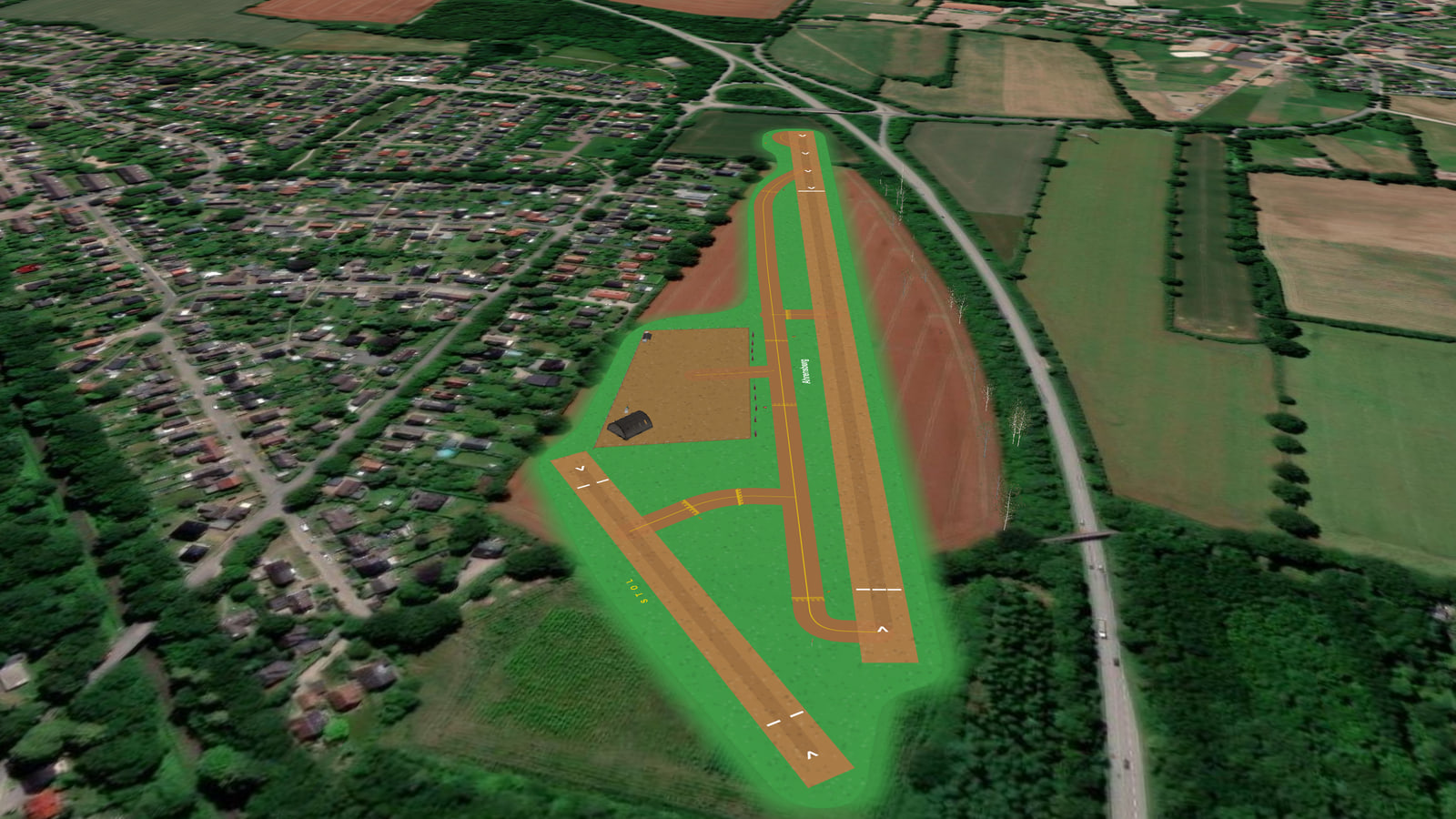 Ahrensburg (EABG) in Microsoft Flight Simulator 2024