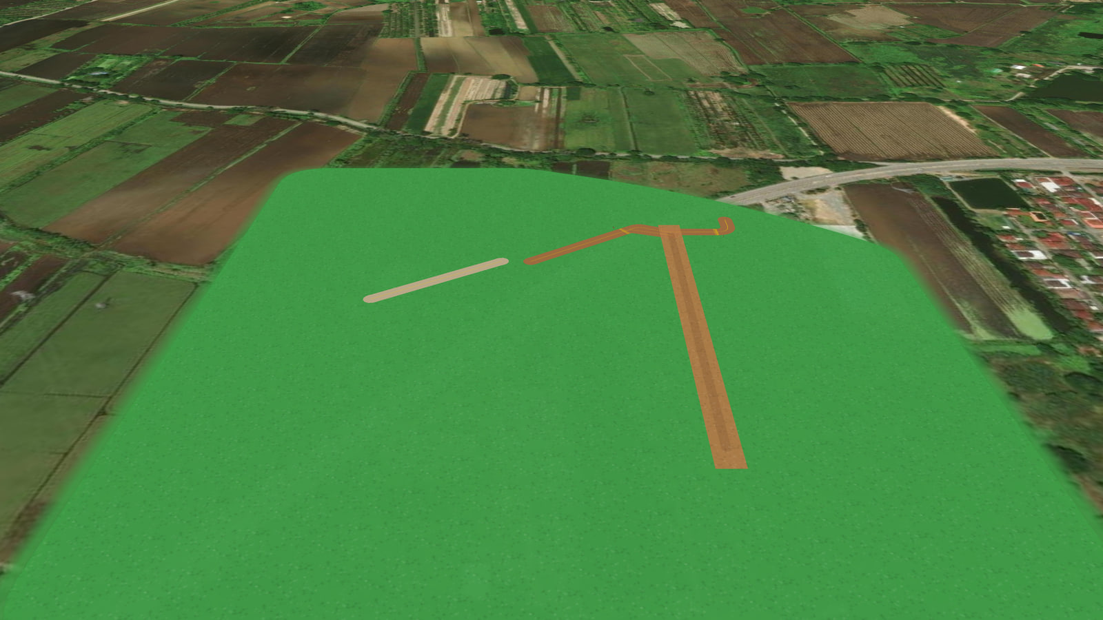 Lumphun international  airport (LMK) in Microsoft Flight Simulator 2024