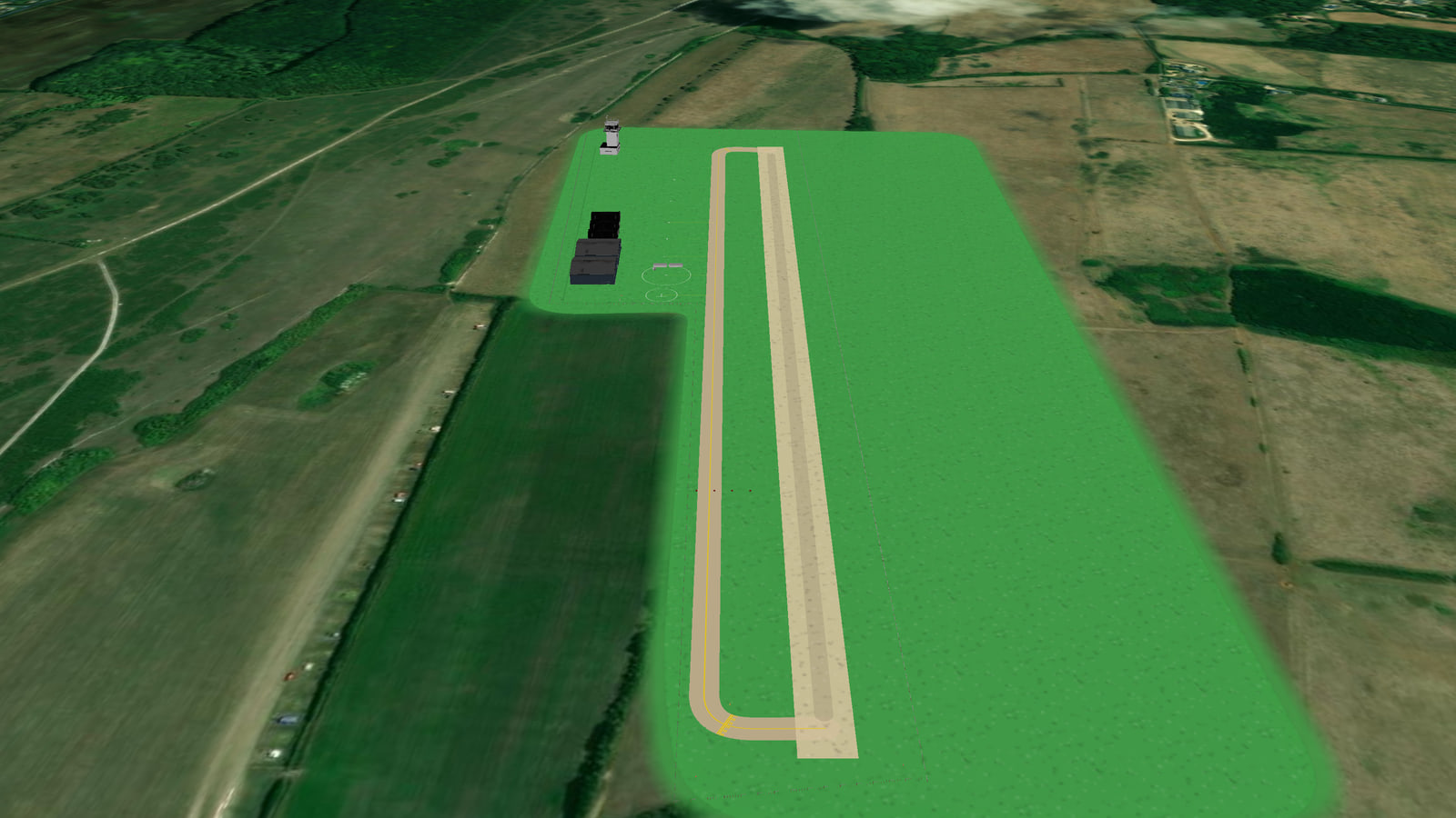 Compton Airfield (EGCI) in Microsoft Flight Simulator 2024
