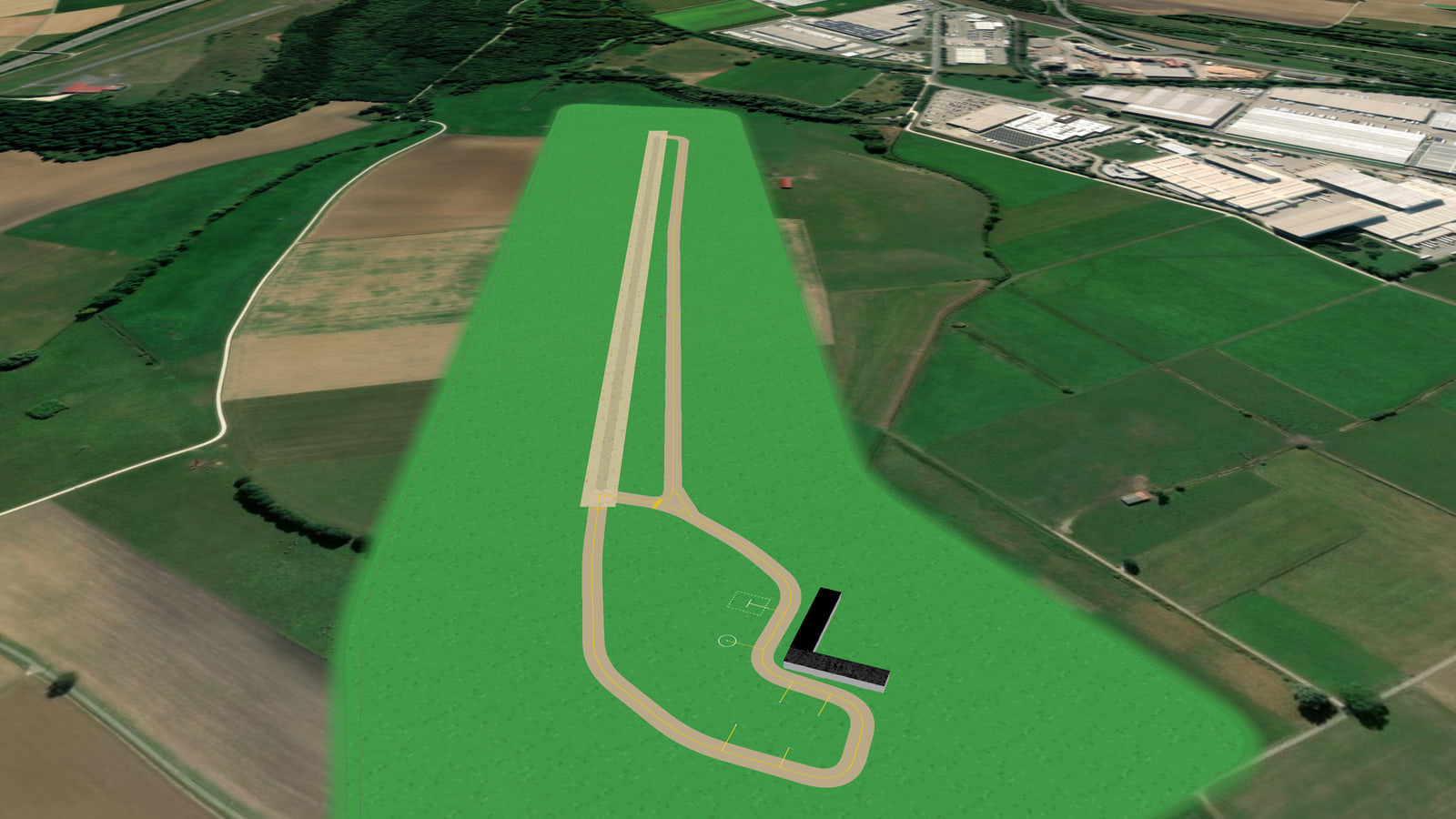 Flugplatz Herbrechtingen/Heidenheim (EDDHH) in Microsoft Flight Simulator 2024