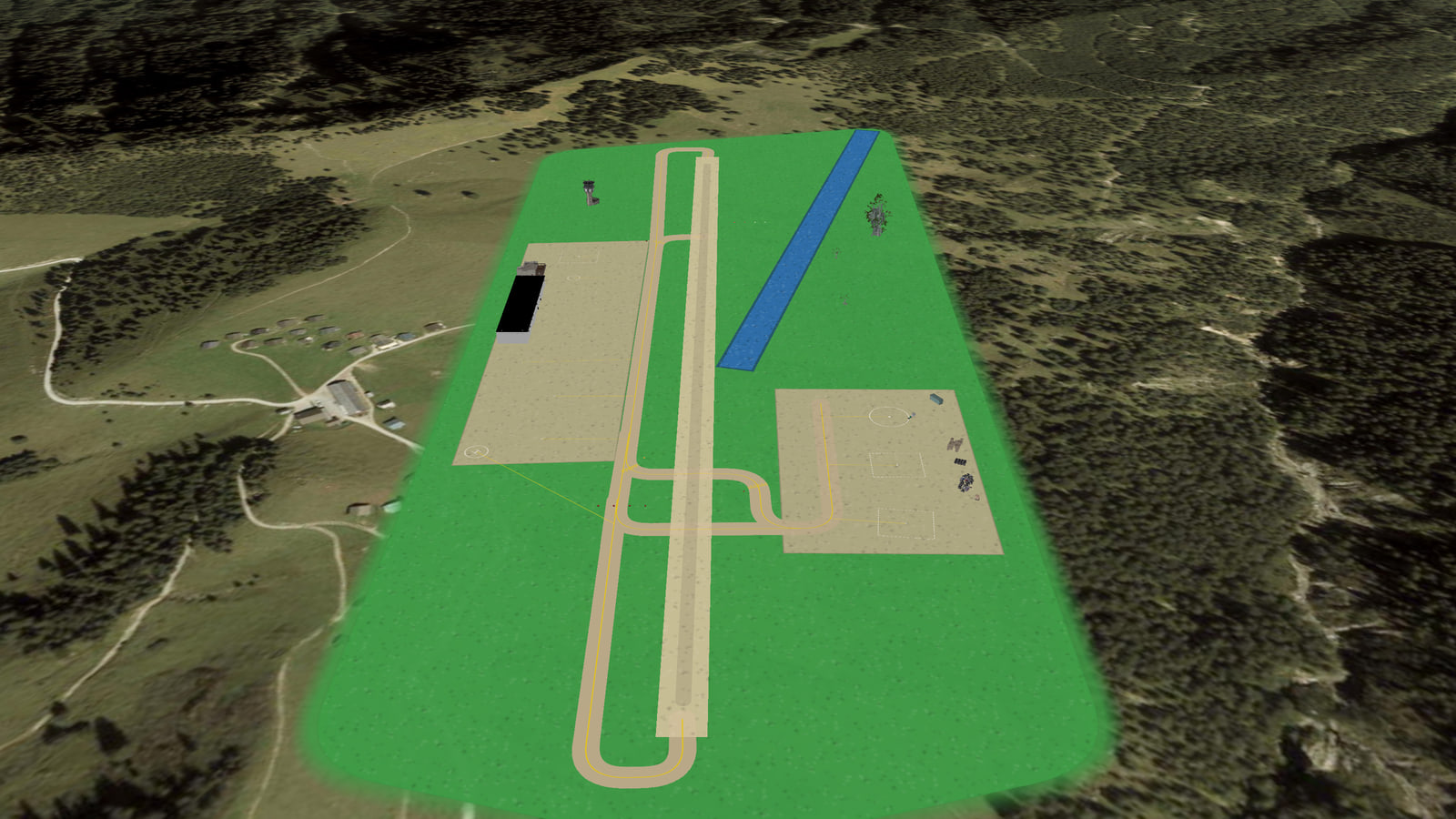 Gamp Airport (GAVB1) in Microsoft Flight Simulator 2024
