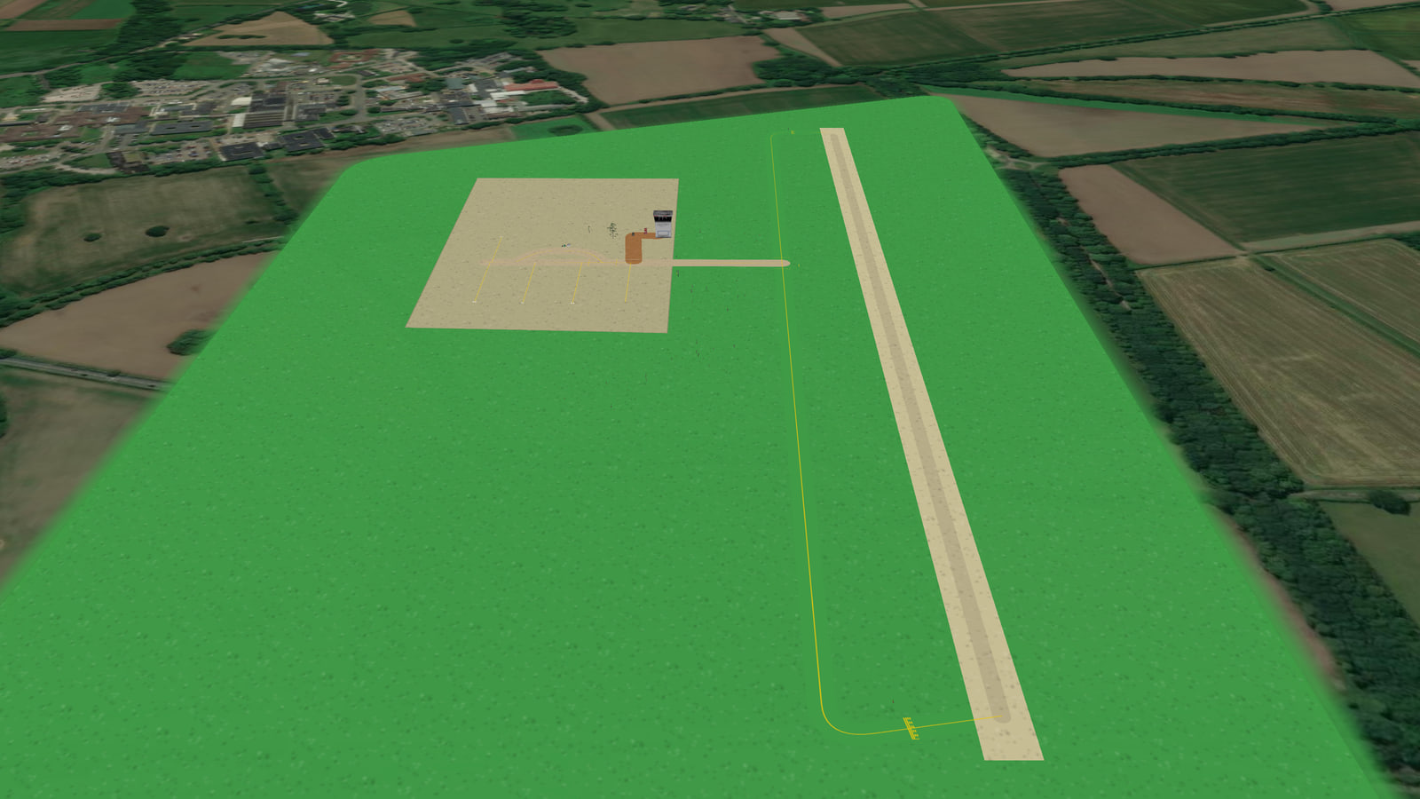 The Wirral Aerodrome (EGWR) in Microsoft Flight Simulator 2024