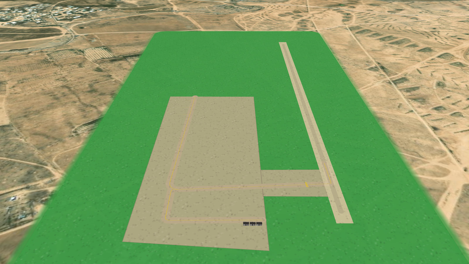 Beersheba regional airport (LHBE) in Microsoft Flight Simulator 2024