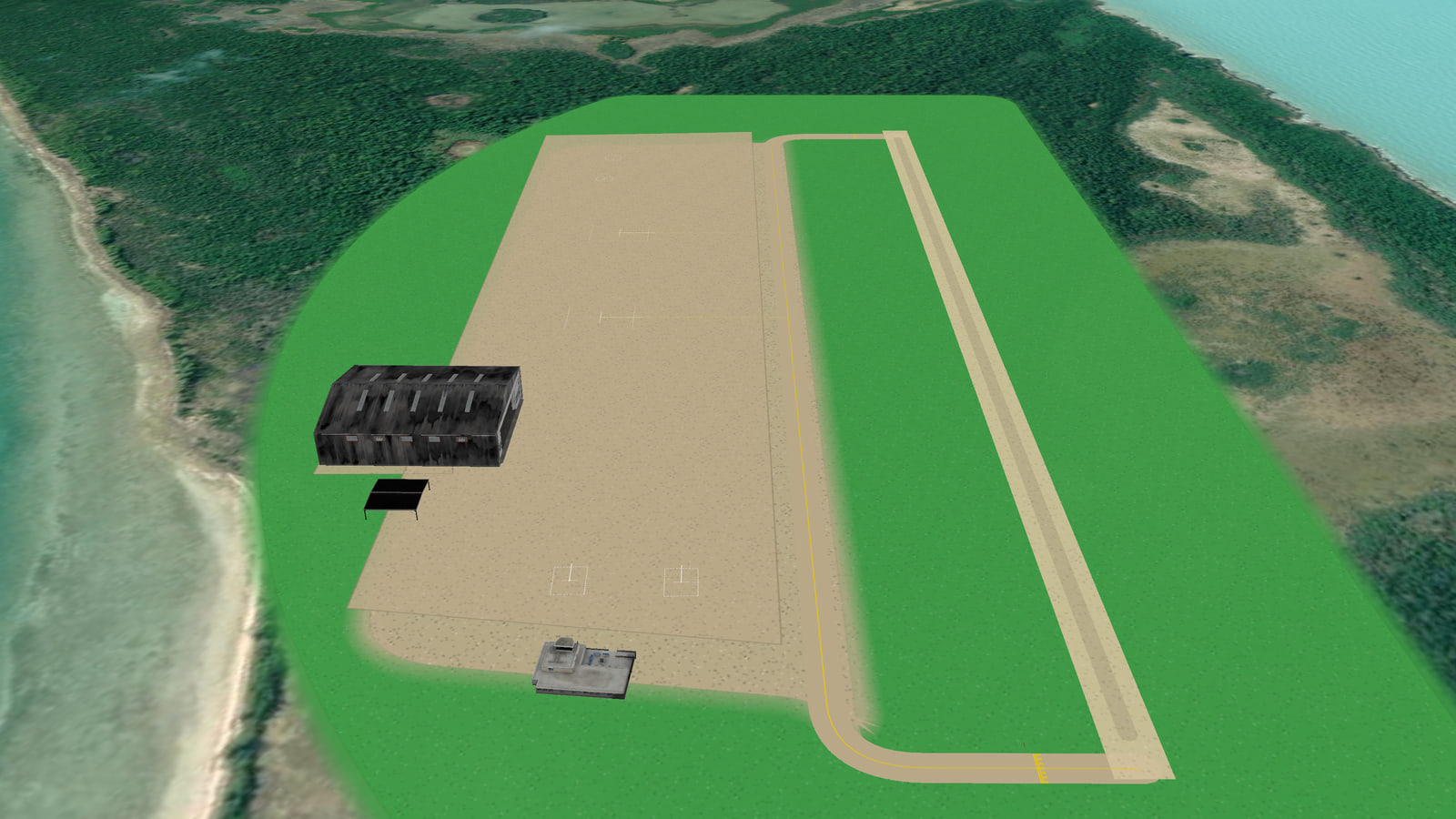 Great Sale Cay Airport (KGSC) in Microsoft Flight Simulator 2024