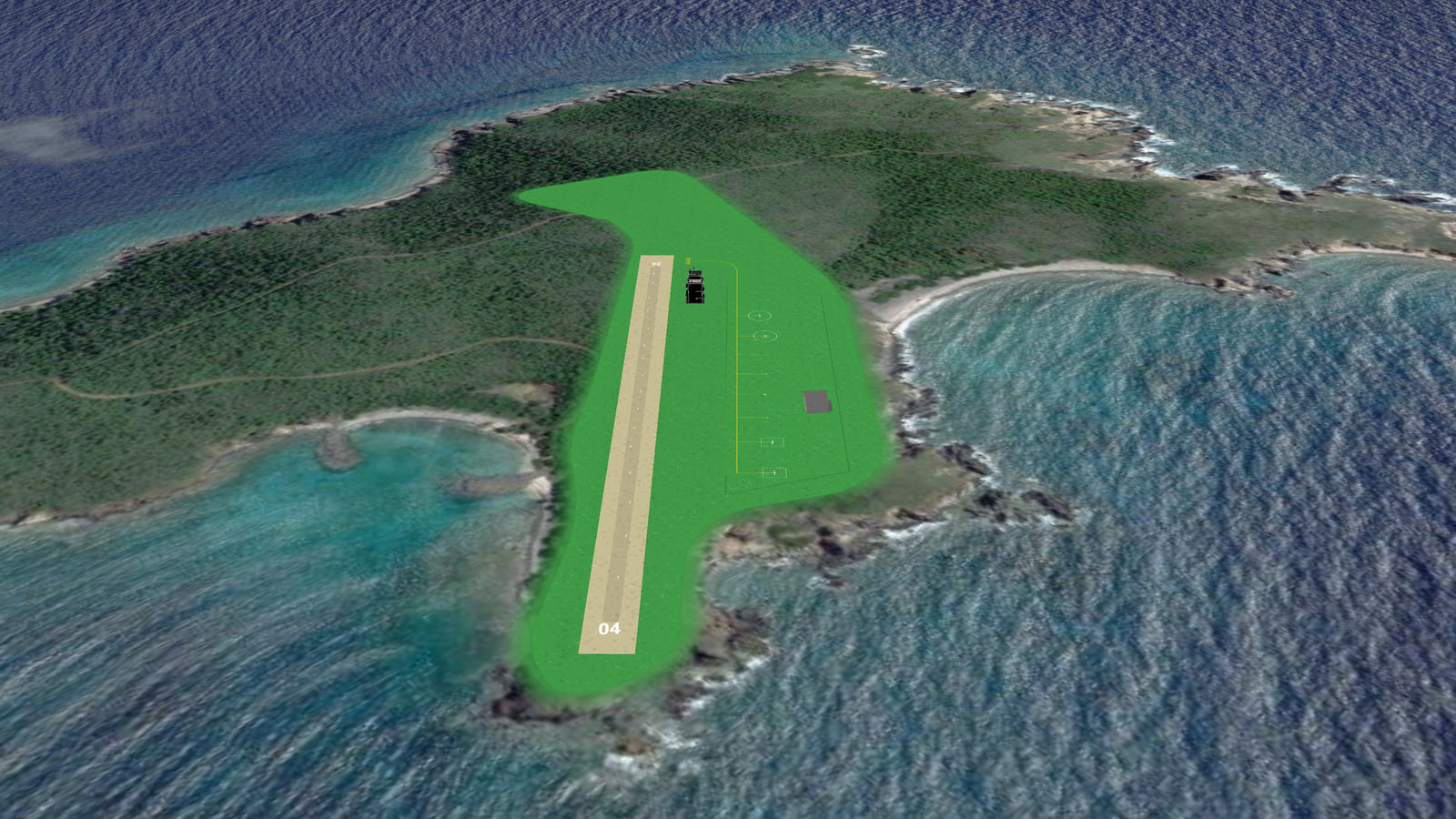 Robert L. Stevenson National Airport (Z8C056) in Microsoft Flight Simulator 2024