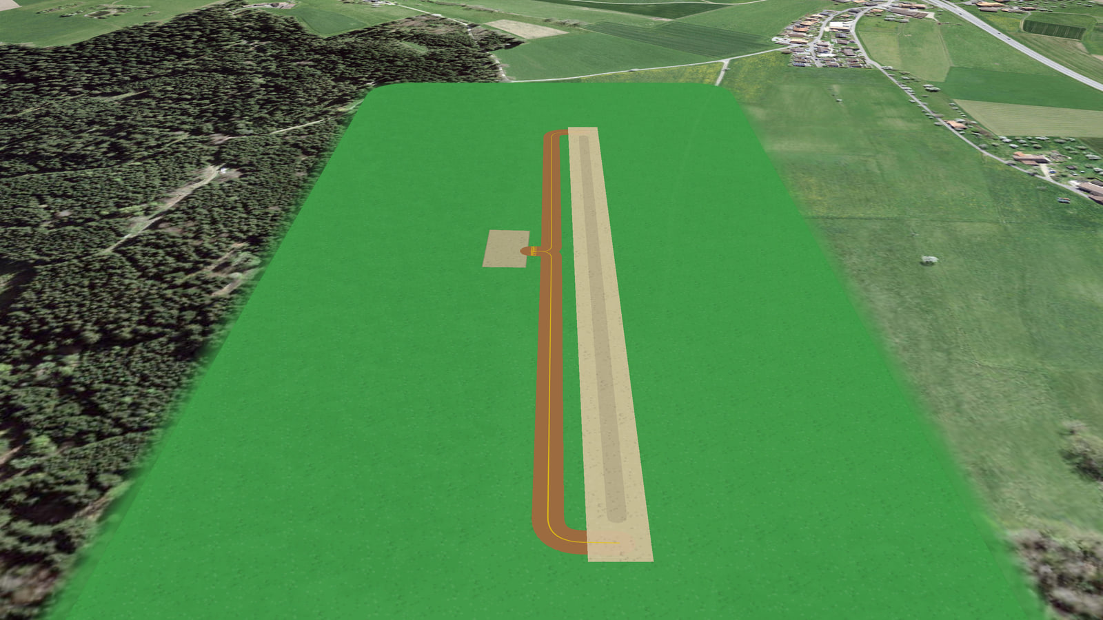 Worb Airport Lee (Z478E3) in Microsoft Flight Simulator 2024