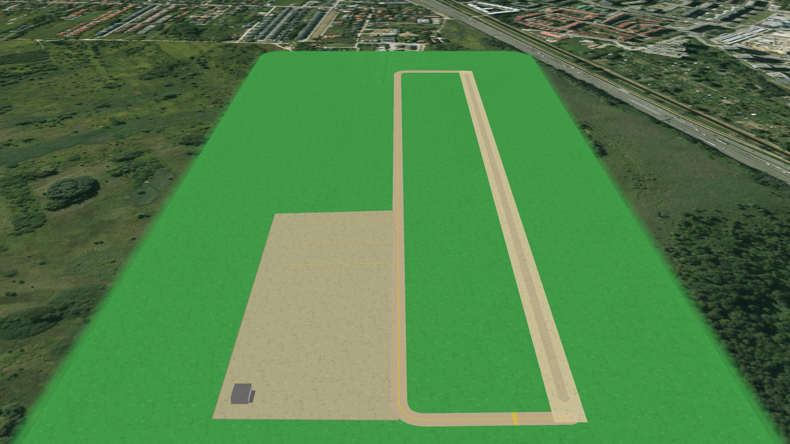 Warszawa Gocław (EPWG) in Microsoft Flight Simulator 2024