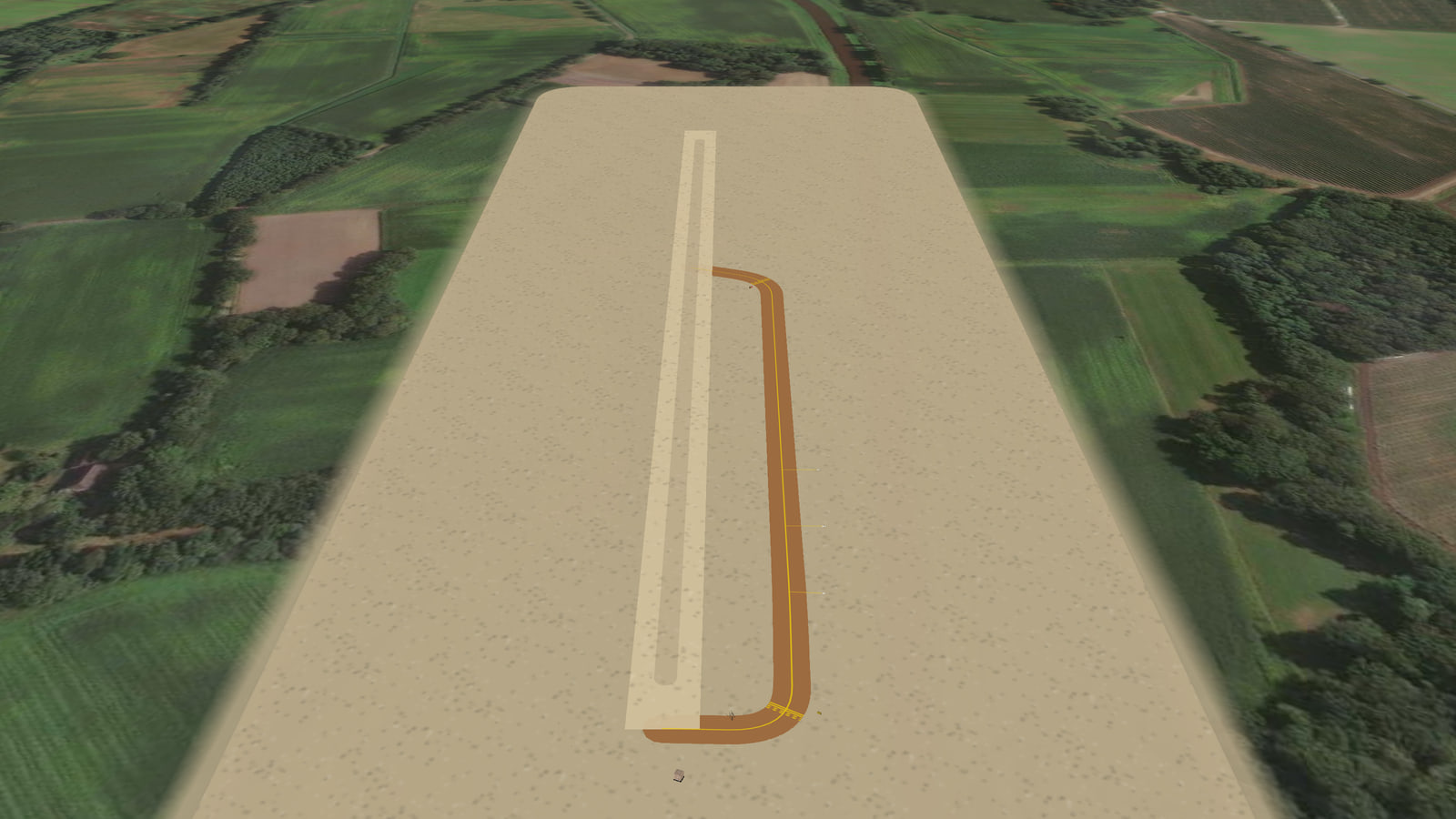 Untitled Airport (EDBB) in Microsoft Flight Simulator 2024