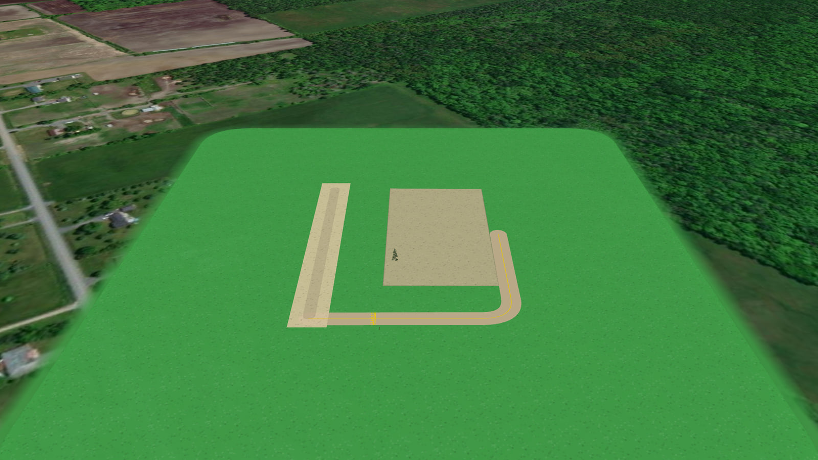 A Backyard port (YGC) in Microsoft Flight Simulator 2024