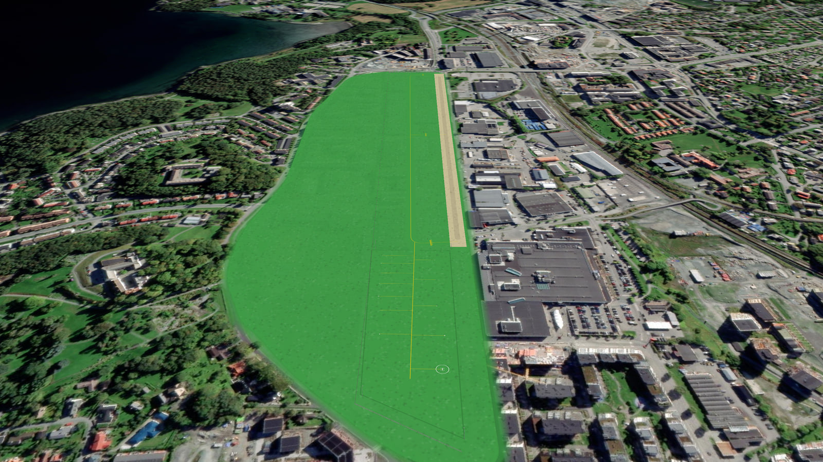 Lade Airport (Z466D3) in Microsoft Flight Simulator 2024