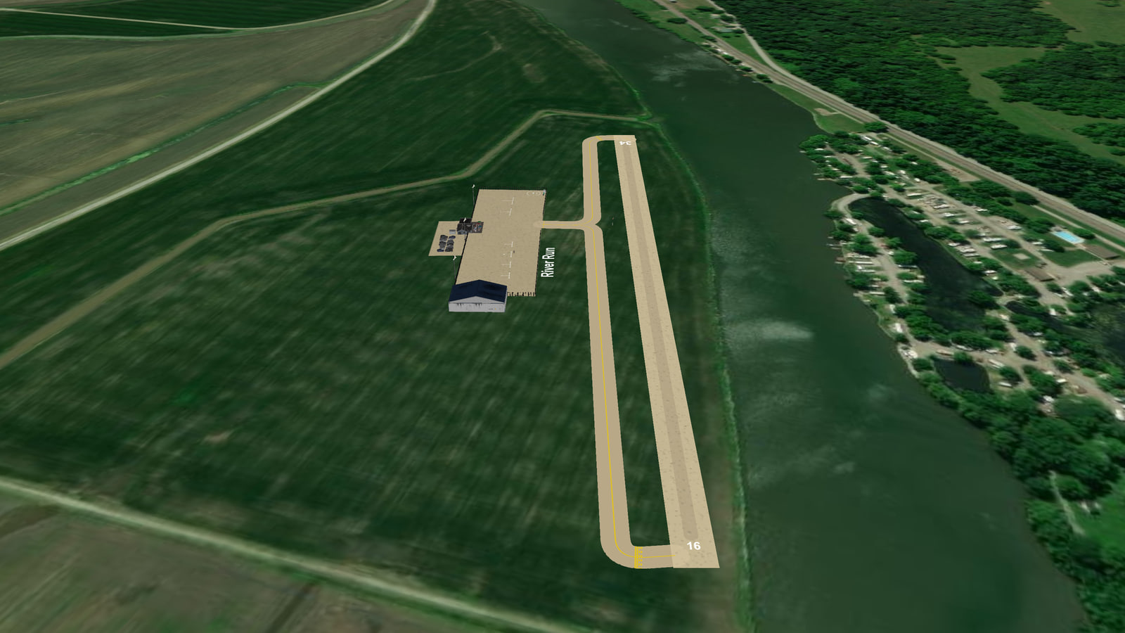 River Run (1W8) in Microsoft Flight Simulator 2024