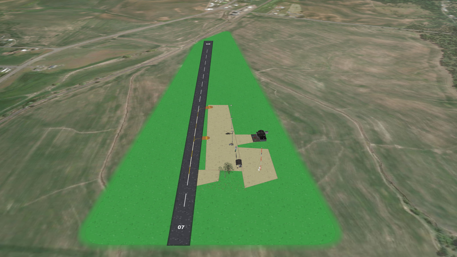 Peas and Carrots (NWM75) in Microsoft Flight Simulator 2024