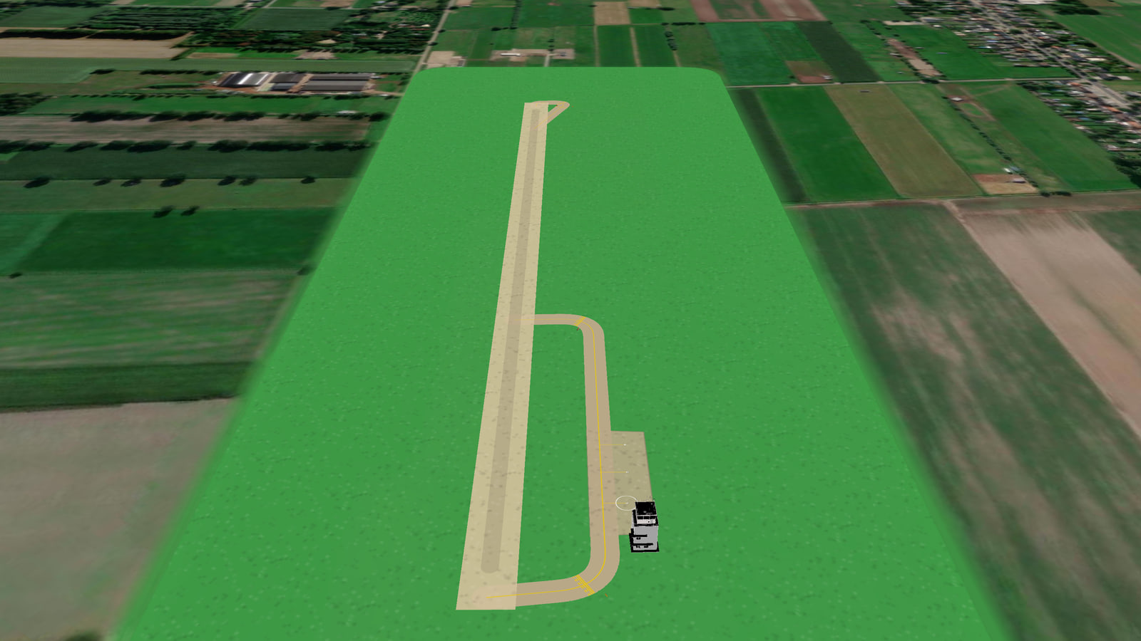Robbe J Verachtert Airport (RBBO) in Microsoft Flight Simulator 2024