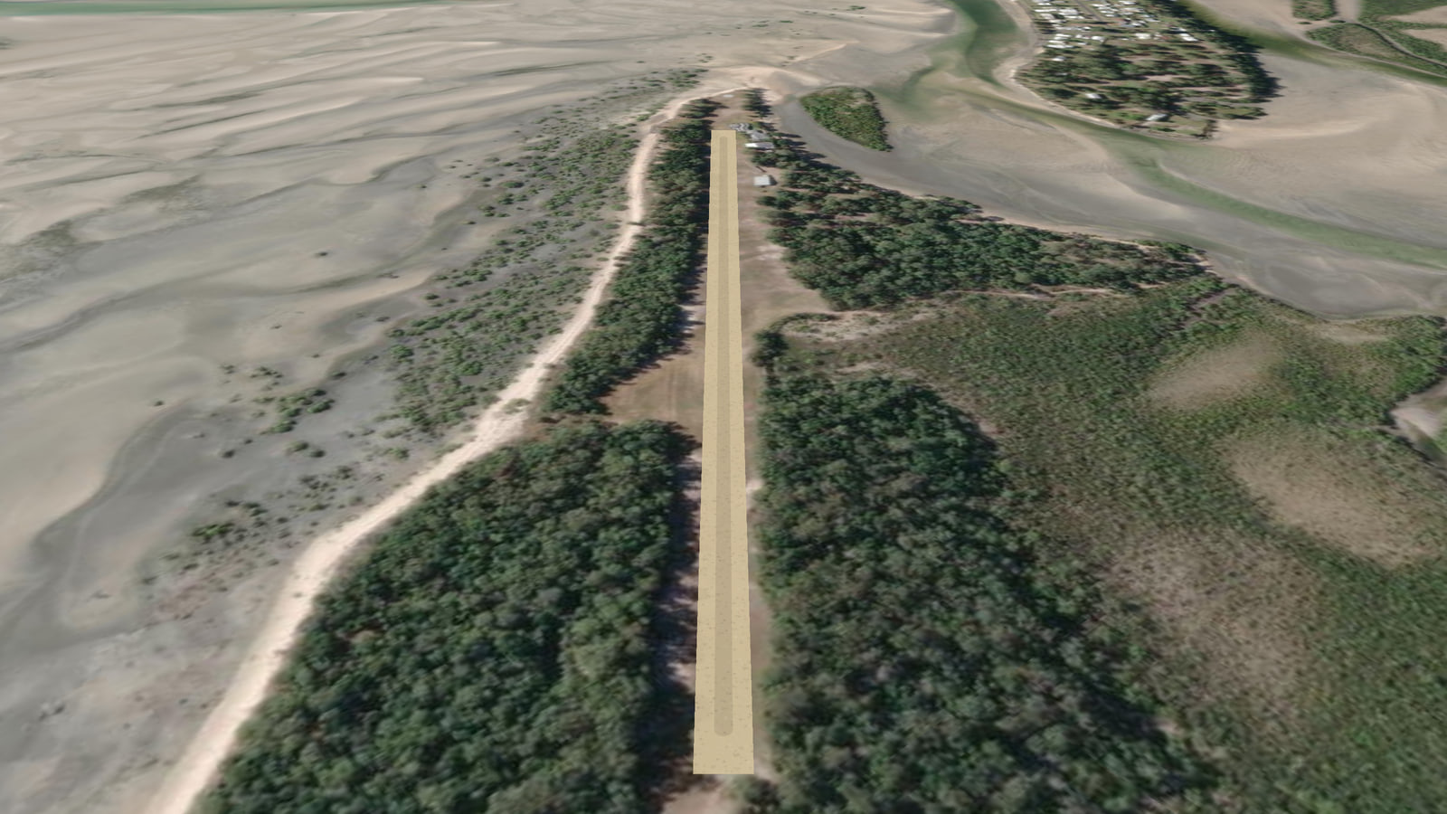 Toogoom Bay Estate (YBAY) in Microsoft Flight Simulator 2024