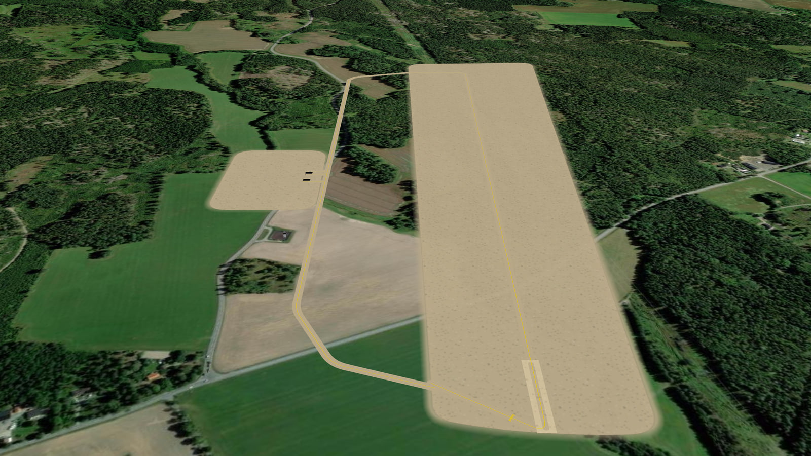 Sim airport (SIMDIM) in Microsoft Flight Simulator 2024