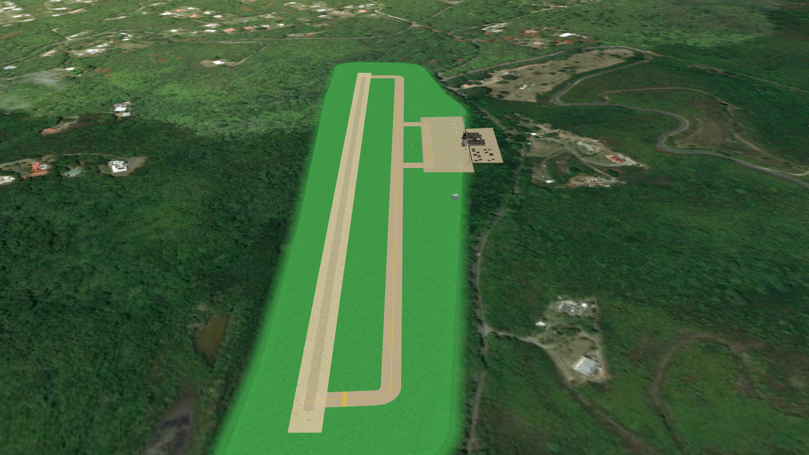 Salt River Airport (TISR) in Microsoft Flight Simulator 2024