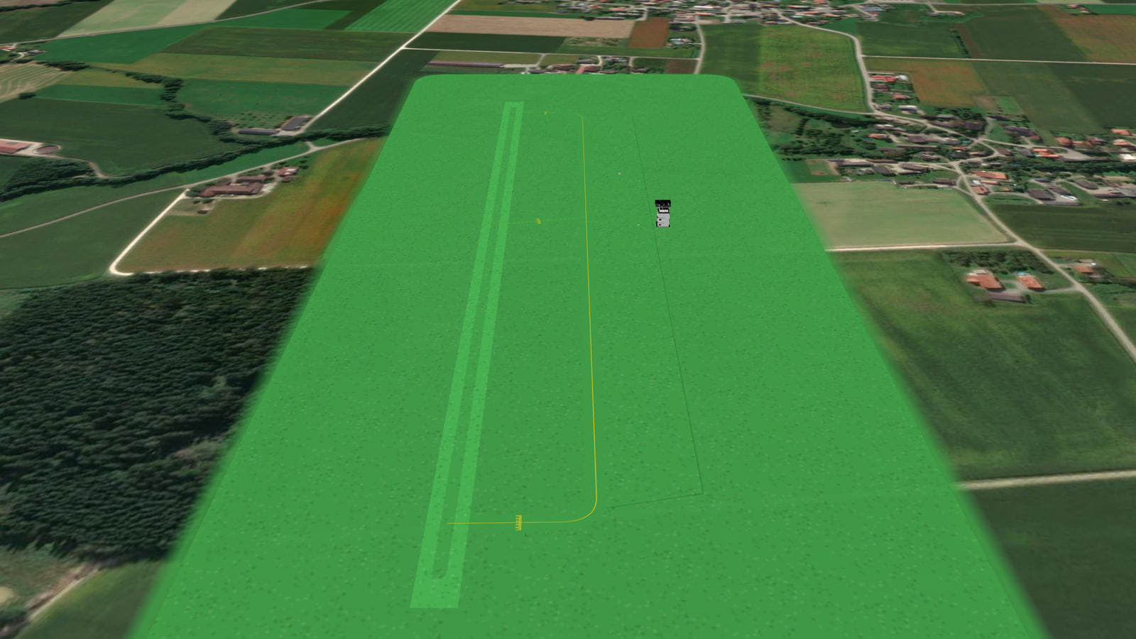 Eitweg Airport (LOWE) in Microsoft Flight Simulator 2024