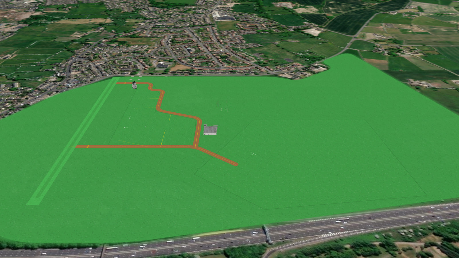 Windy Bank National (EHWB) in Microsoft Flight Simulator 2024