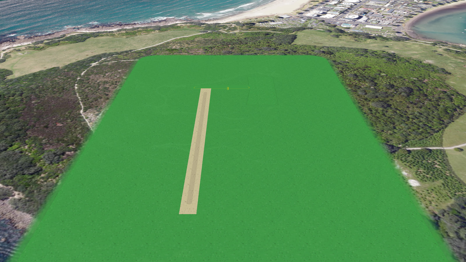 mount airport (MMAP) in Microsoft Flight Simulator 2024