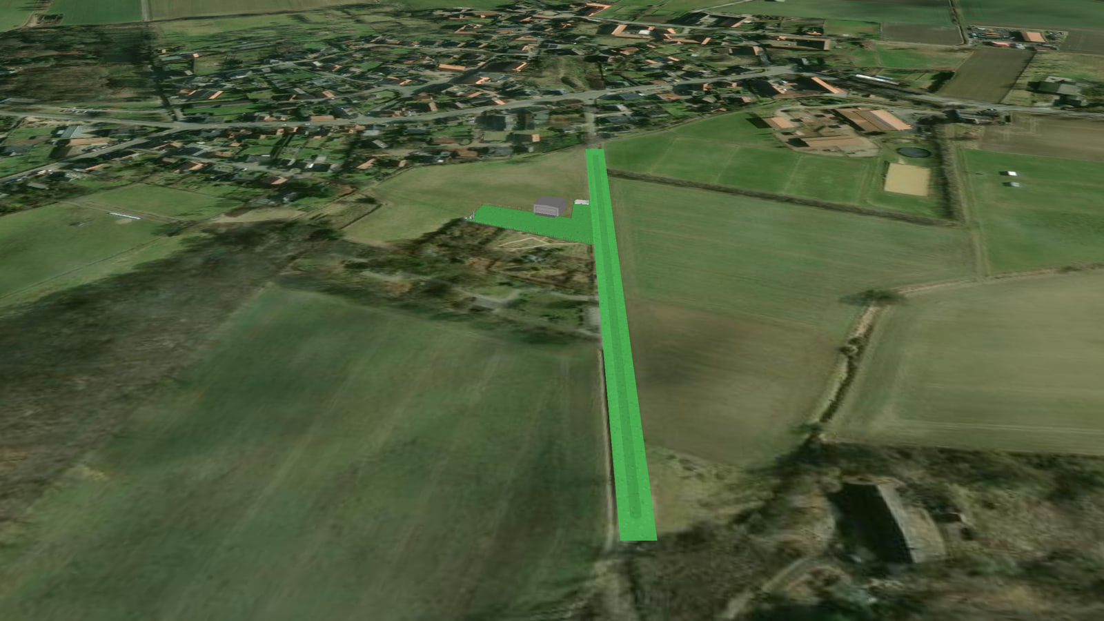 Flugplatz Lüdersen (EDLUE) in Microsoft Flight Simulator 2024