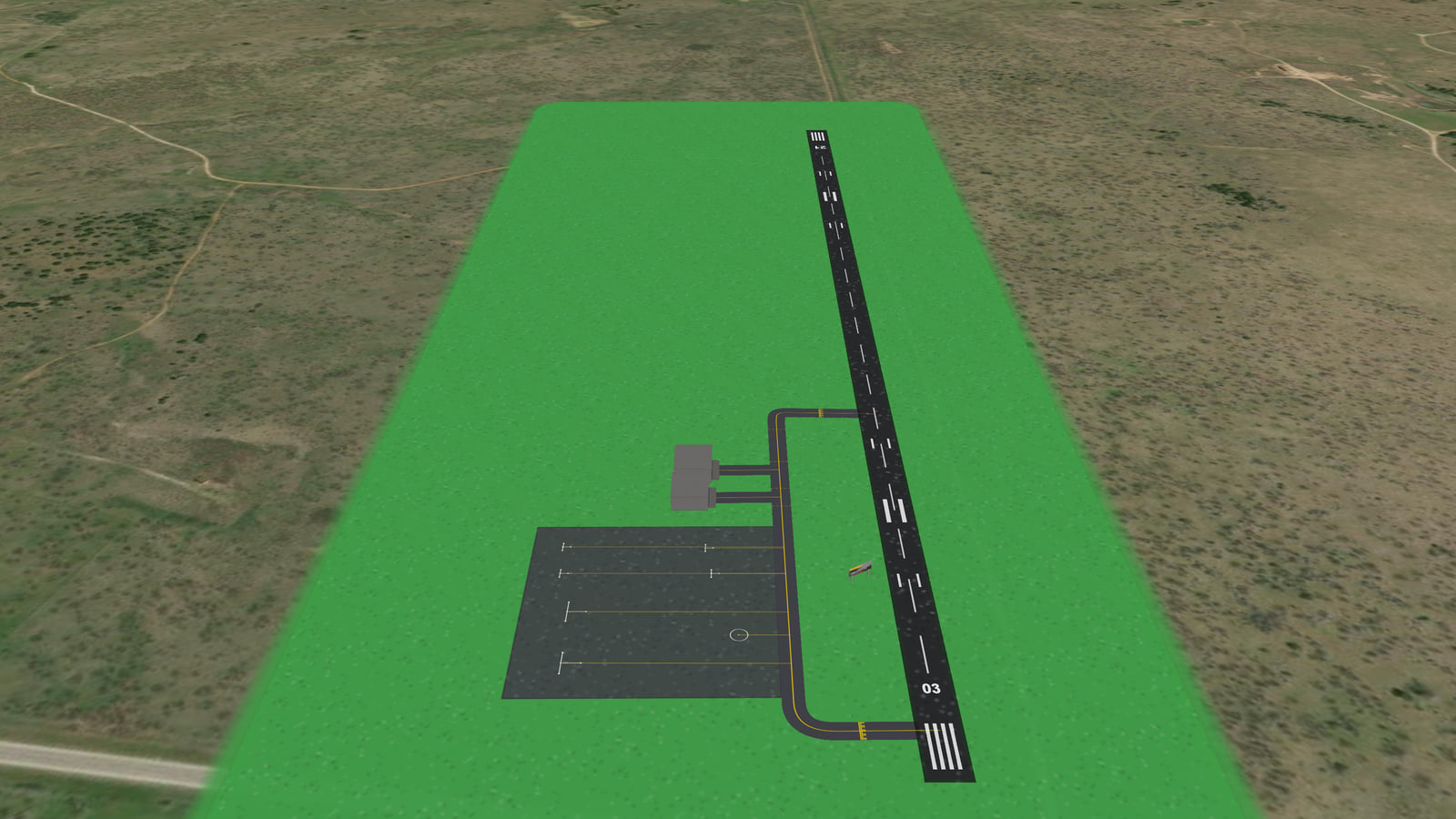 Possum Kingdom Regional Airport (KPKR) in Microsoft Flight Simulator 2024