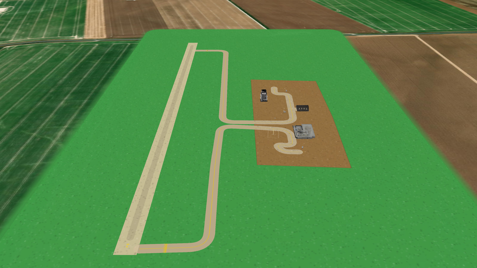 syed intl airfield (SAHIB) in Microsoft Flight Simulator 2024