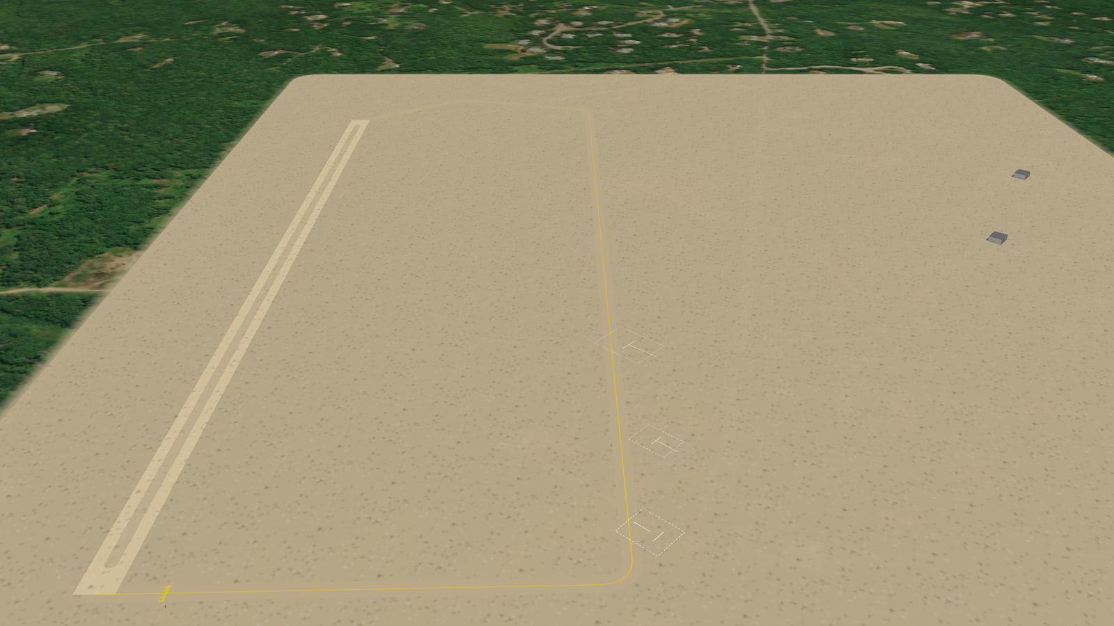George W. Bush Intl Airport (GWBI) in Microsoft Flight Simulator 2024