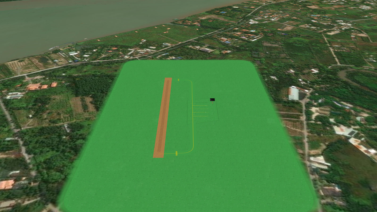 Sunfield (SFD) in Microsoft Flight Simulator 2024