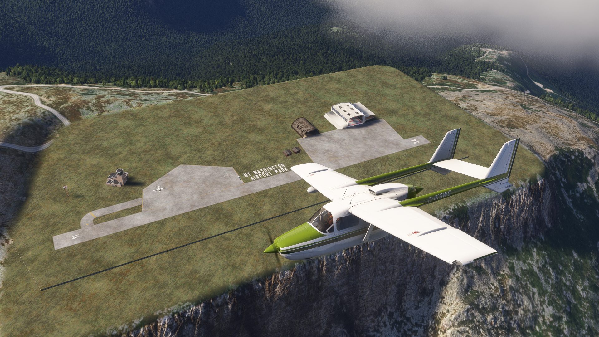 MT WASHINGTON AIRPORT PARK (NH603) in Microsoft Flight Simulator 2024