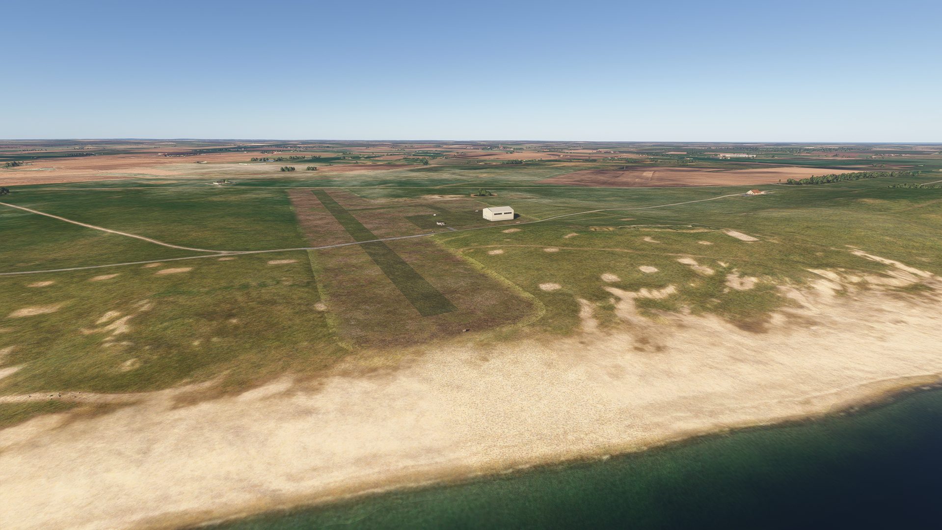 Ystad Airfield (ESYY) in Microsoft Flight Simulator 2024