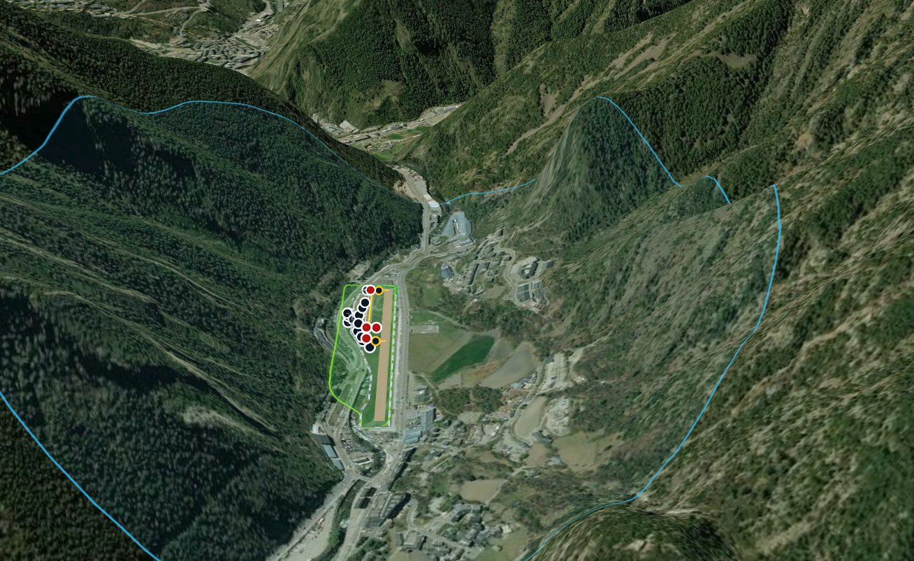 Andorra La Vella Regional AIrport (ALVA) in Microsoft Flight Simulator 2024