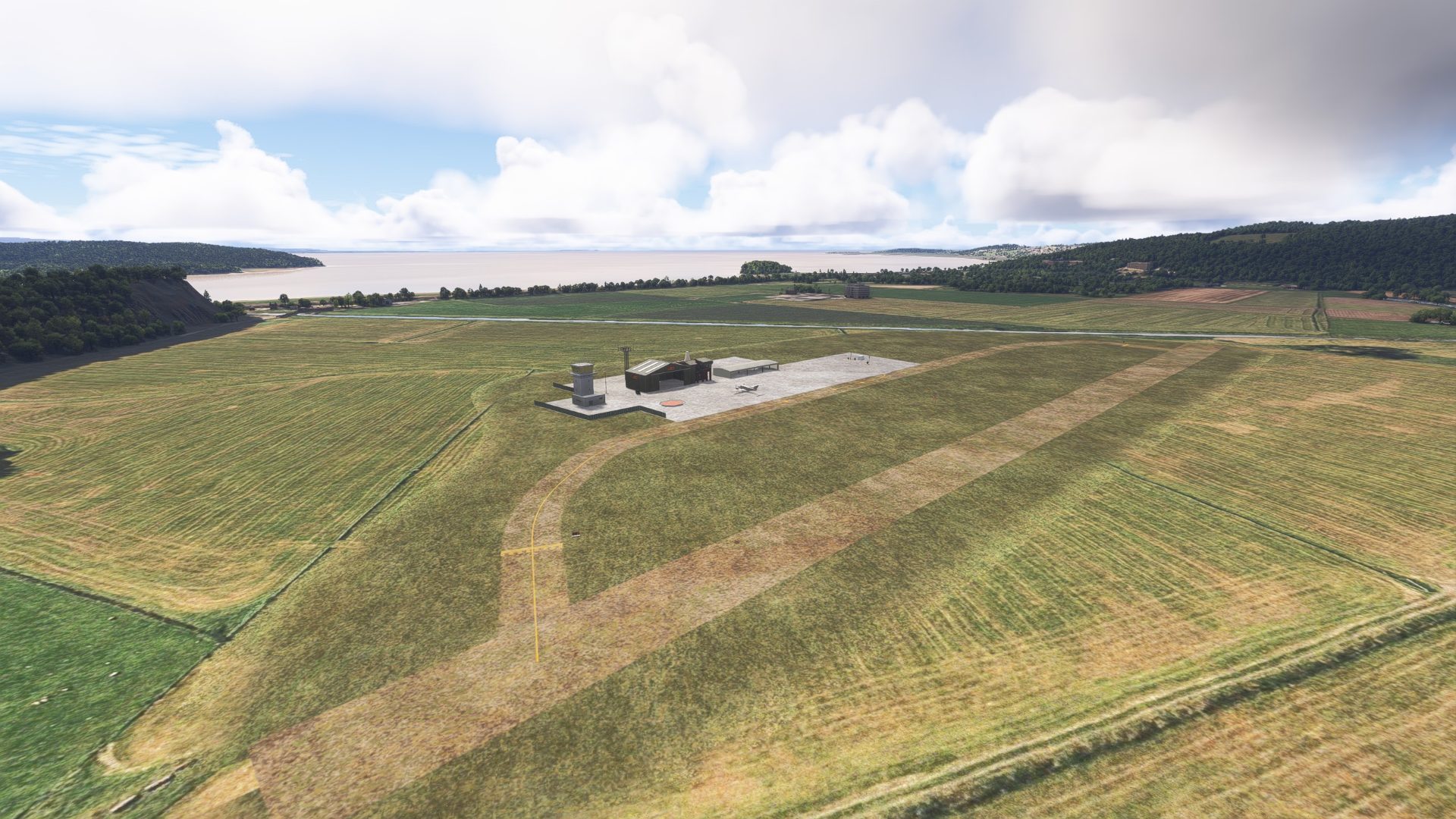 The Lakes (EGTL) in Microsoft Flight Simulator 2024