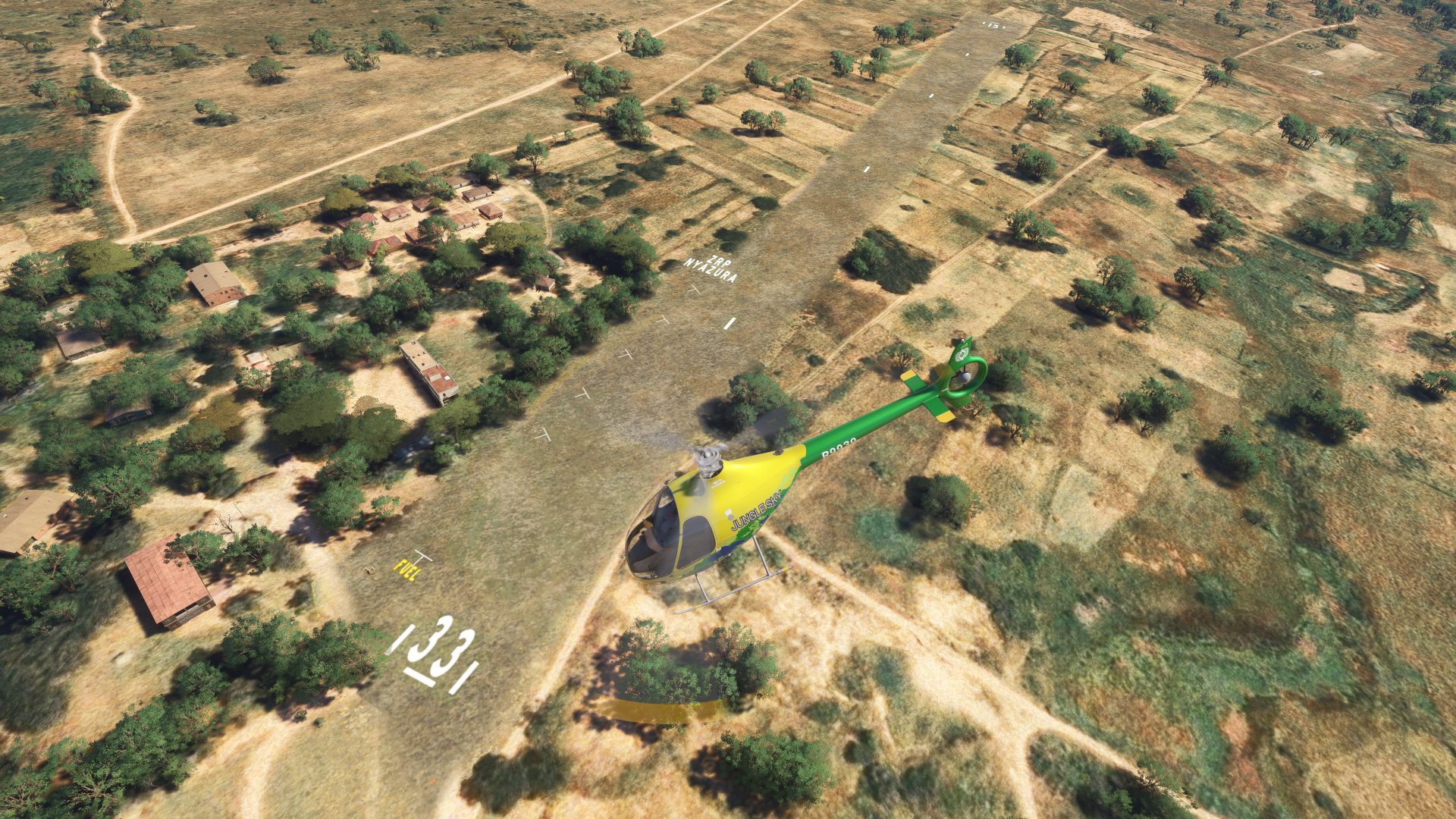 Nyazura Airstrip (ZRP412) in Microsoft Flight Simulator 2024