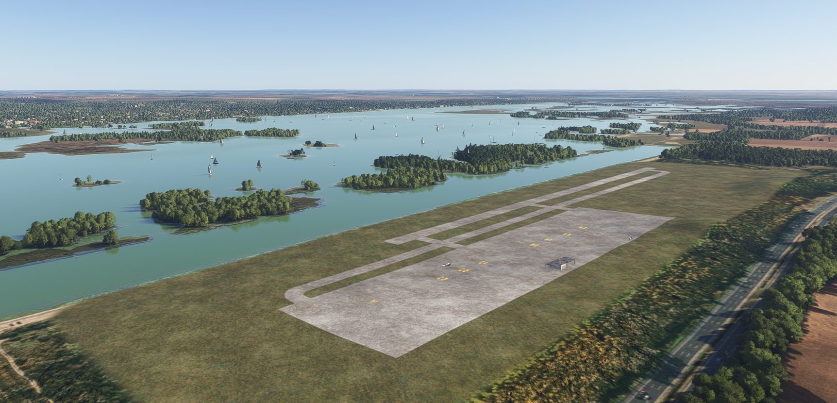 Sukoro Airport - Lake Velence (LHVL) in Microsoft Flight Simulator 2024